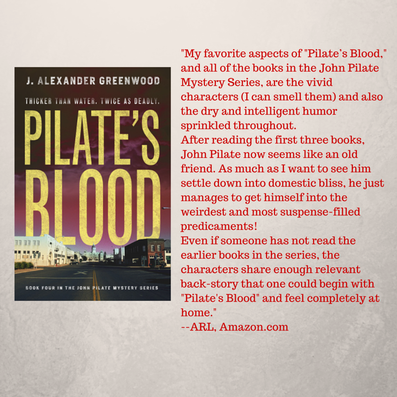 My favorite aspects of Pilate’s Blood,